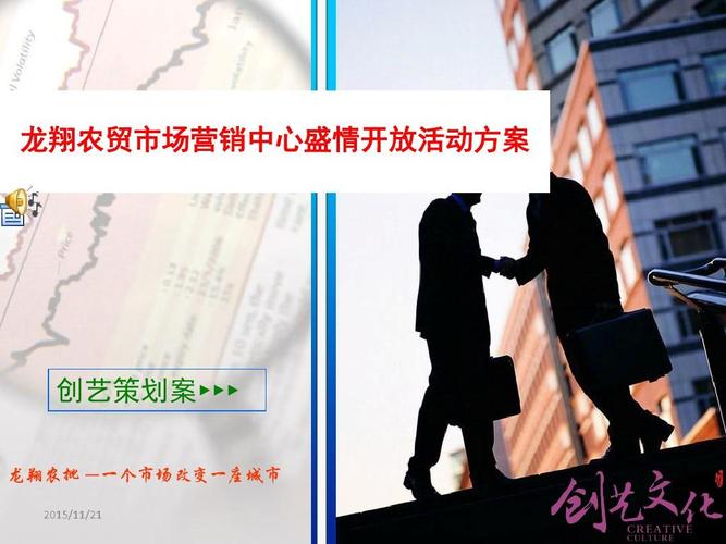 龙翔农贸市场营销中心盛情开放活动方案 创艺策划案